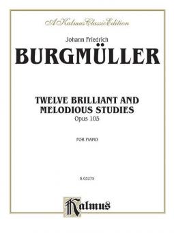Twelve Brilliant and Melodious Studies, Op. 105 Standard