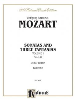 Sonatas and Three Fantasias, Vol. 1 Standard