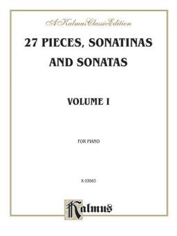 Sonatina Album: 27 Sonatinas and Pieces Vol. 1 