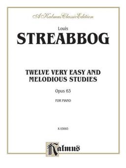 12 Very Easy and Melodious Studies, Op. 63 Standard