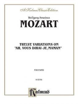 12 Variations on 'Ah, Vous Dirais-Je, Maman' Standard