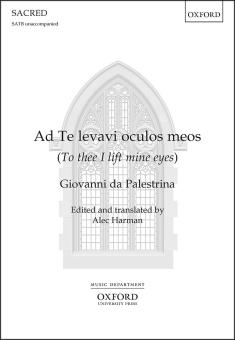 Ad Te levavi oculos meos 