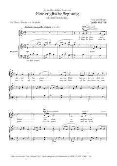 Eine englische Segnung 