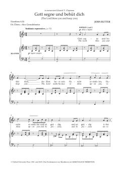 Gott segne und behüt dich 