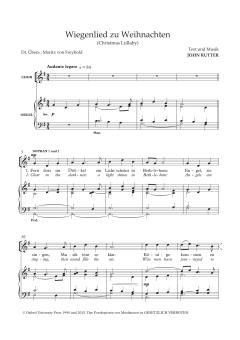 Wiegenlied zu Weihnachten 