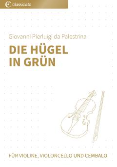 Die Hügel in Grün 