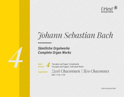 Sämtliche Orgelwerke - Supplement zu Band 4 