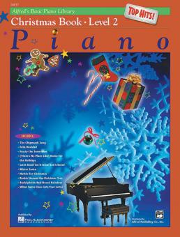 Alfred's Basic Piano Course: Top Hits! Christmas Book 2 