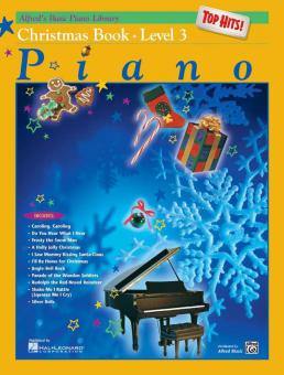 Alfred's Basic Piano Course: Top Hits! Christmas Book 3 
