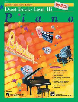 Alfred's Basic Piano Course: Top Hits! Duet Book 1B 