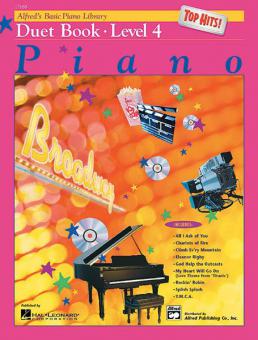 Alfred's Basic Piano Course: Top Hits! Duet Book 4 