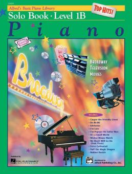 Alfred's Basic Piano Course: Top Hits! Solo Book 1B 