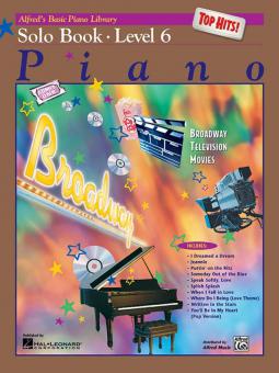 Alfred's Basic Piano Course: Top Hits! Solo Book 6 