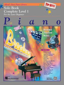 Alfred's Basic Piano Course: Top Hits! Solo Book Complete 1 