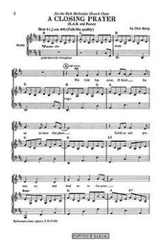A Closing Prayer Download