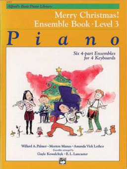 Alfred's Basic Piano Course: Merry Christmas! Book 3, Ensemble 