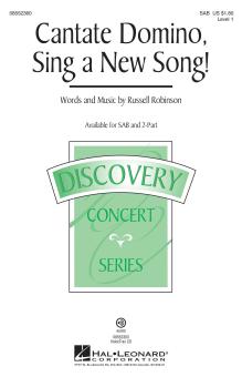 Cantate Domino, Sing A New Song! Download