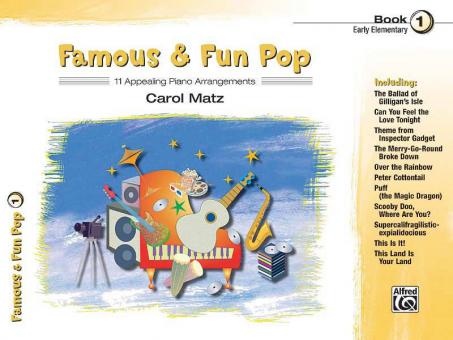 Famous & Fun Pop, Book 1 