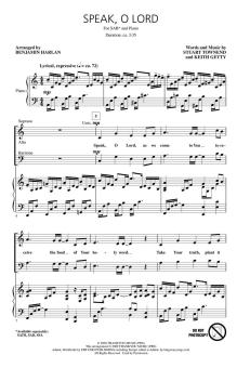 Speak, O Lord Download