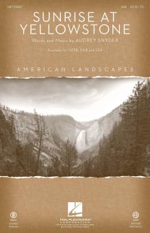 Sunrise At Yellowstone (From American Landscapes) Download