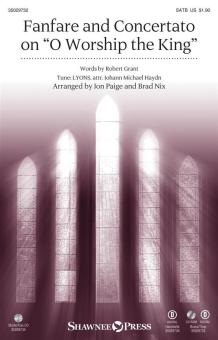 Fanfare and Concertato on 'O Worship The King' Download