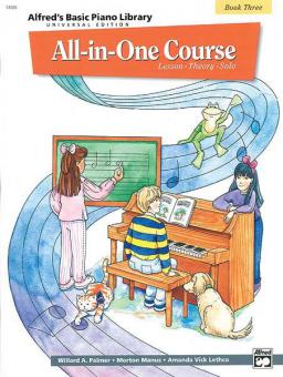 Alfred's Basic Piano Library All-in-One Course Book 3 