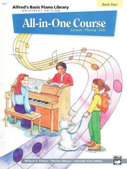 Alfred's Basic Piano Library All-in-One Course Book 4 