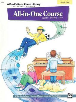 Alfred's Basic Piano Library All-in-One Course Book 5 