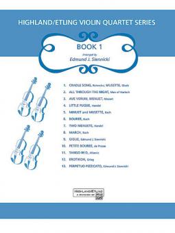 Highland/Etling Violin Quartet Series: Set 1 Standard