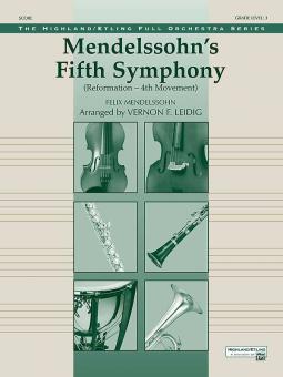 Mendelssohn's 5th Symphony 'Reformation,' 4th Movement Standard