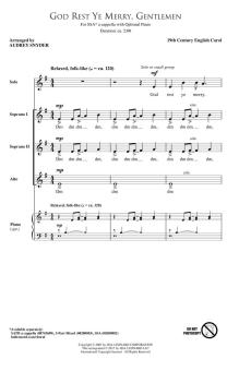 God Rest Ye Merry, Gentlemen Download