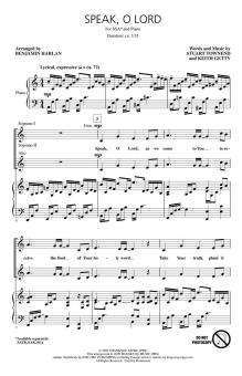 Speak, O Lord Download
