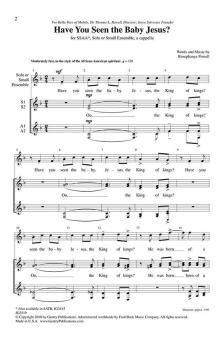 Have You Seen the Baby Jesus Download