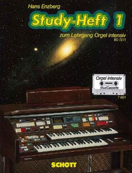Orgel intensiv Study-Heft 1 mit MC 