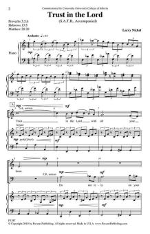 Trust In The Lord Download