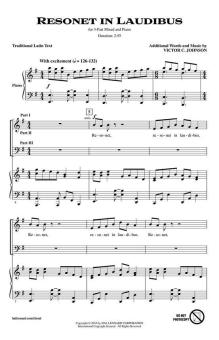 Resonet In Laudibus Download