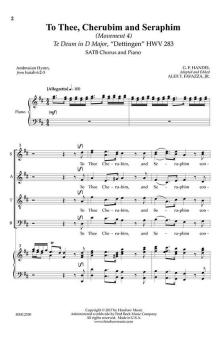 To Thee, Cherubin and Seraphim 