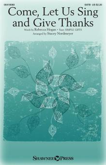 Come, Let Us Sing and Give Thanks Download