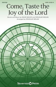 Come, Taste the Joy of the Lord Download