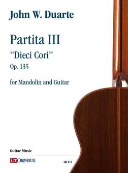 Partita III - Dieci Cori op. 135 