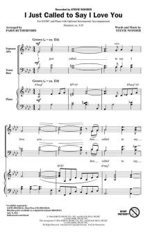 I Just Called To Say I Love You Download