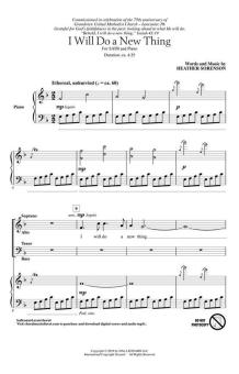 I Will Do a New Thing Download