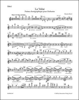 La Valse für Orchester Standard