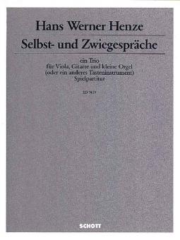 Selbst- und Zwiegespräche 