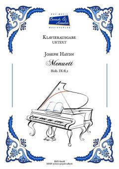 Menuett Hob. IX:8,1 