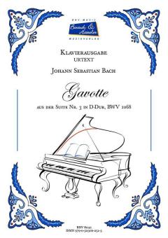 Gavotte BWV 1068 