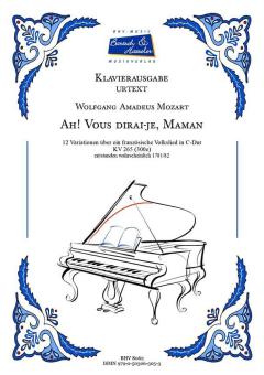 Ah! Vous dirai-je, Maman KV 265 (300e), Ausgabe ohne Fingersatz 