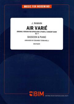 Air Varié op. 4 Standard