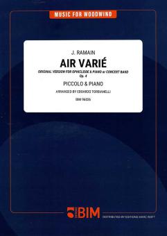 Air Varié op. 4 Standard