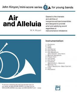 Air And Alleluia Standard